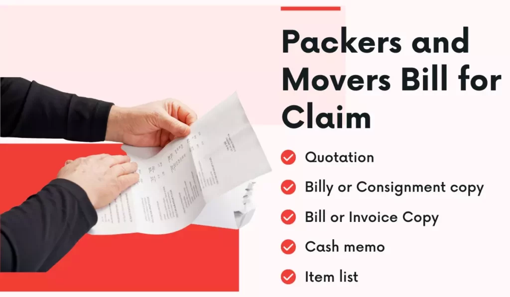 Packers GST Bill for Claim in Pithampur